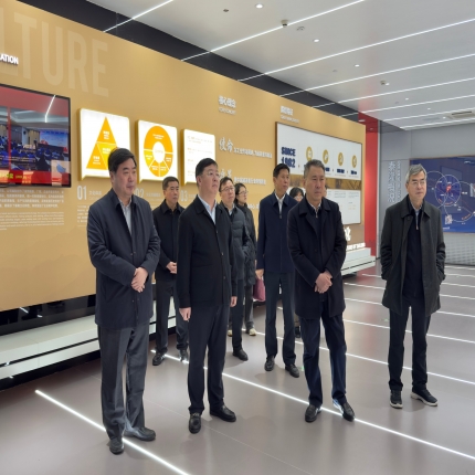 省工商聯副主席郭東升一行來泰隆調研訪談